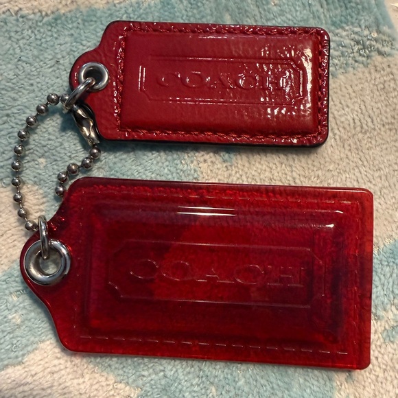 Coach Accessories - Coach Pink Hangtag Set 2010